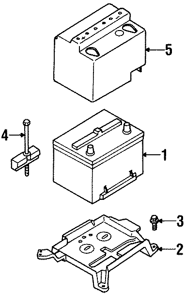 Diagram BATTERY. for your 2020 Lincoln MKZ   