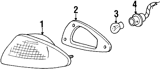 REAR LAMPS. TAIL LAMPS. Diagram