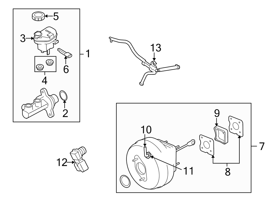 COWL. COMPONENTS ON DASH PANEL. Diagram