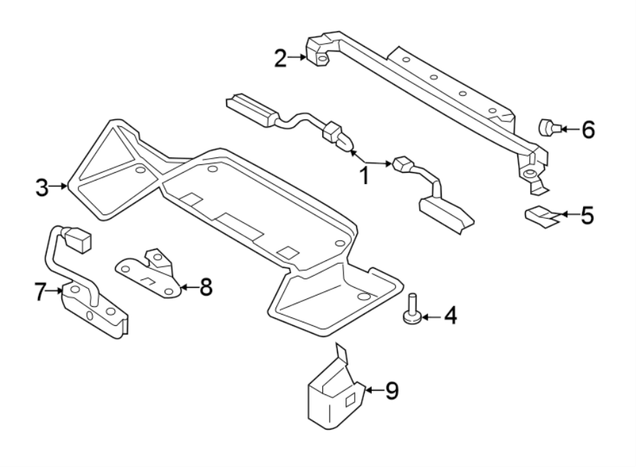 Diagram REAR LAMPS. FLASHER LAMPS. for your 2000 Ford F-150   