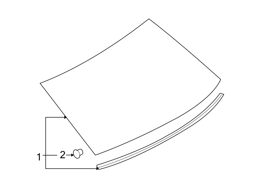 BACK GLASS. Diagram