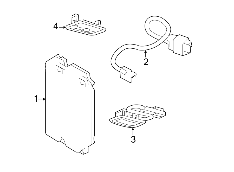 Full size assembly image of ELECTRICAL COMPONENTS. (1/1)
