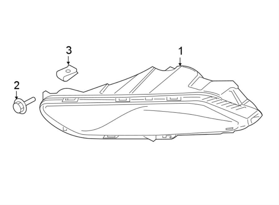Diagram FRONT LAMPS. FOG LAMPS. for your 2019 Ford Fusion   
