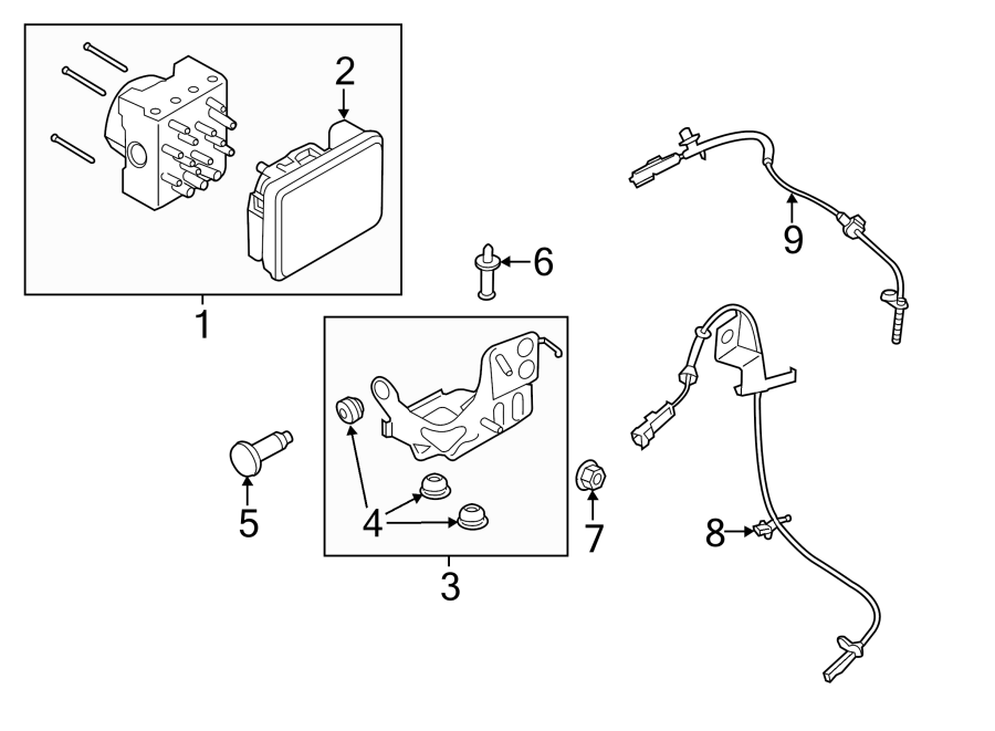 Diagram Electrical. Abs components. for your 2017 Lincoln MKZ Black Label Sedan  