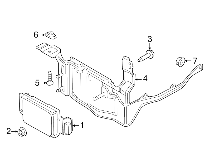 Diagram CRUISE CONTROL SYSTEM. for your 2018 Lincoln MKZ Black Label Hybrid Sedan  