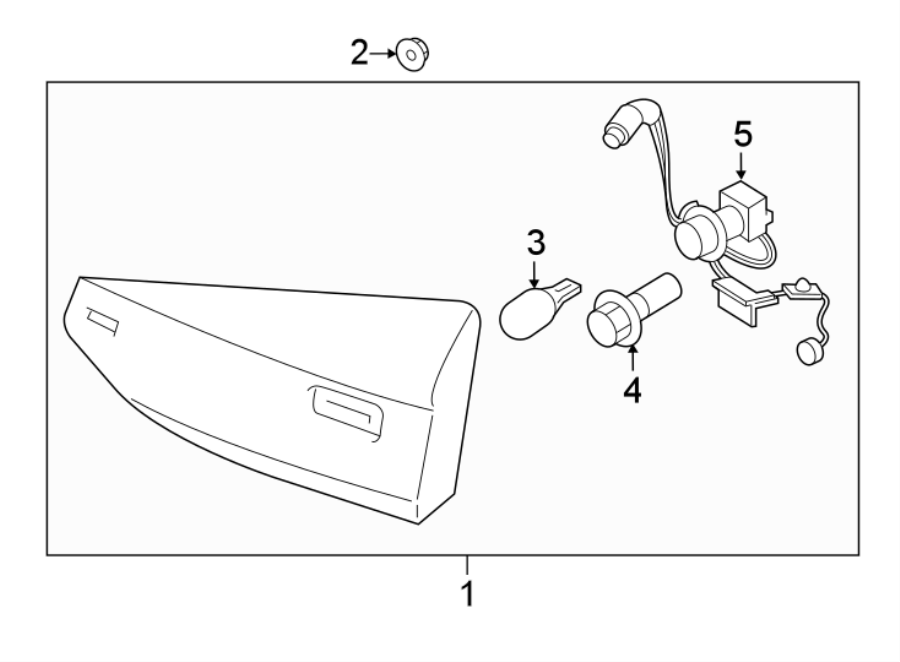 Diagram REAR LAMPS. BACKUP LAMPS. for your 2023 Ford F-150   