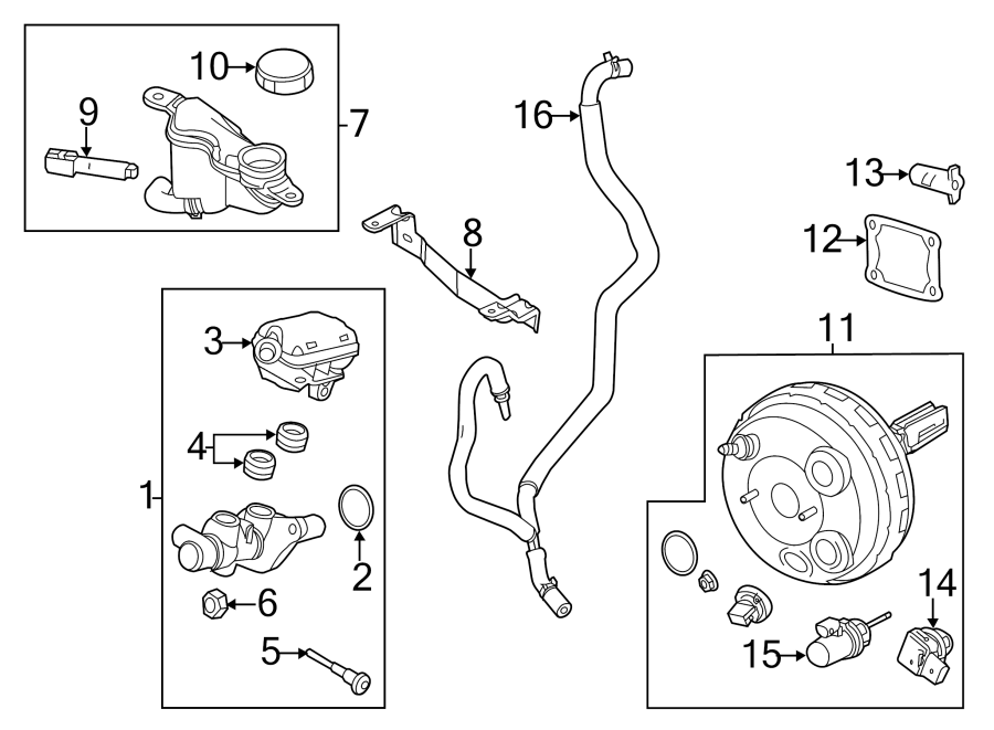 9E5Z2140B Ford Brake Master Cylinder Lakeland Ford Online Parts