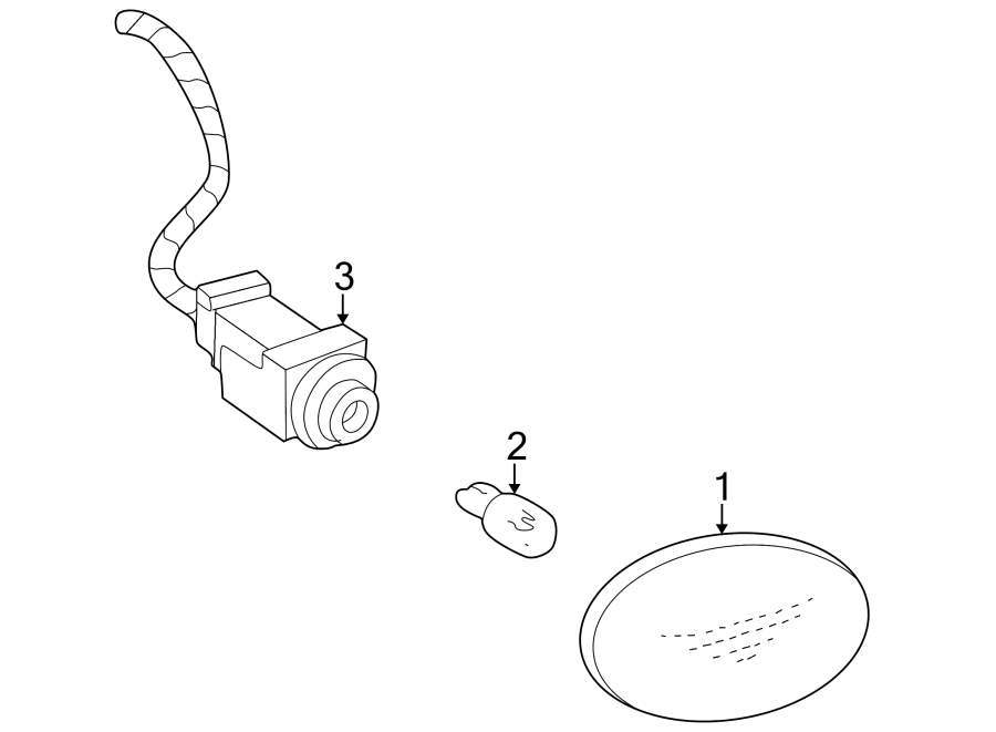 Diagram FRONT LAMPS. PARK LAMPS. for your 2003 Ford F-150   