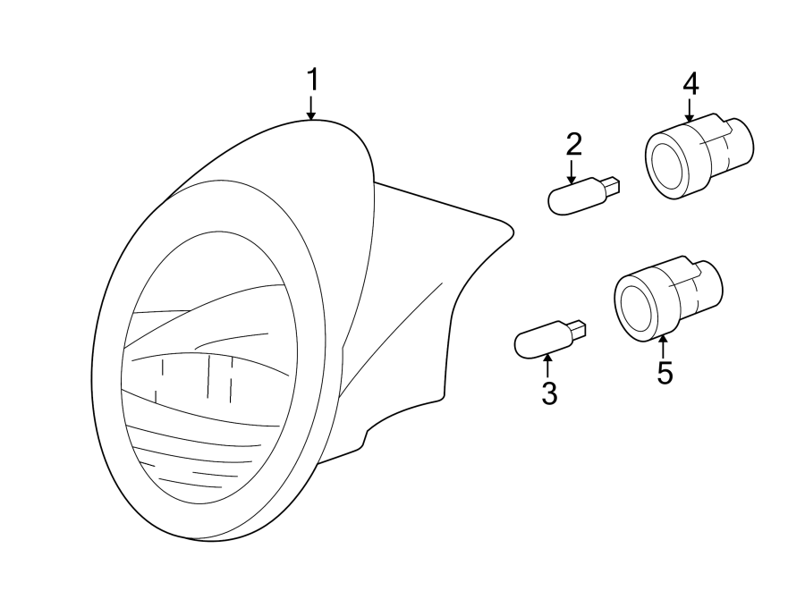 Diagram REAR LAMPS. TAIL LAMPS. for your 2009 Ford F-150  XLT Crew Cab Pickup Fleetside 