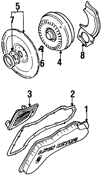 Diagram ENGINE / TRANSAXLE. TRANSAXLE PARTS. for your 2015 Lincoln MKZ Black Label Sedan  