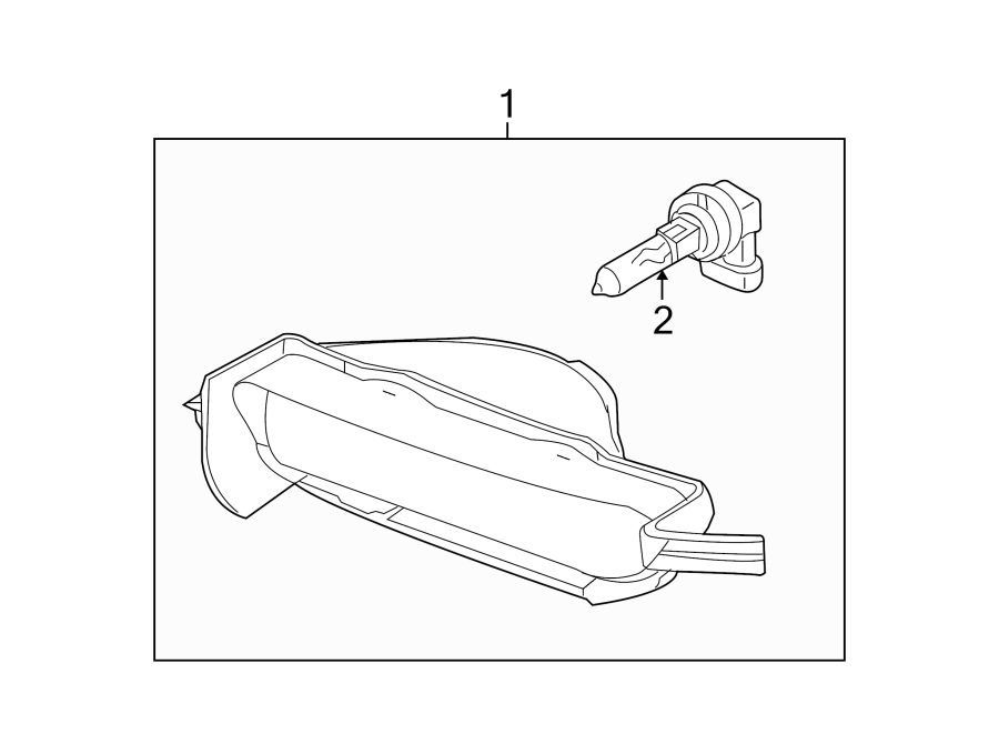 FRONT LAMPS. FOG LAMPS. Diagram