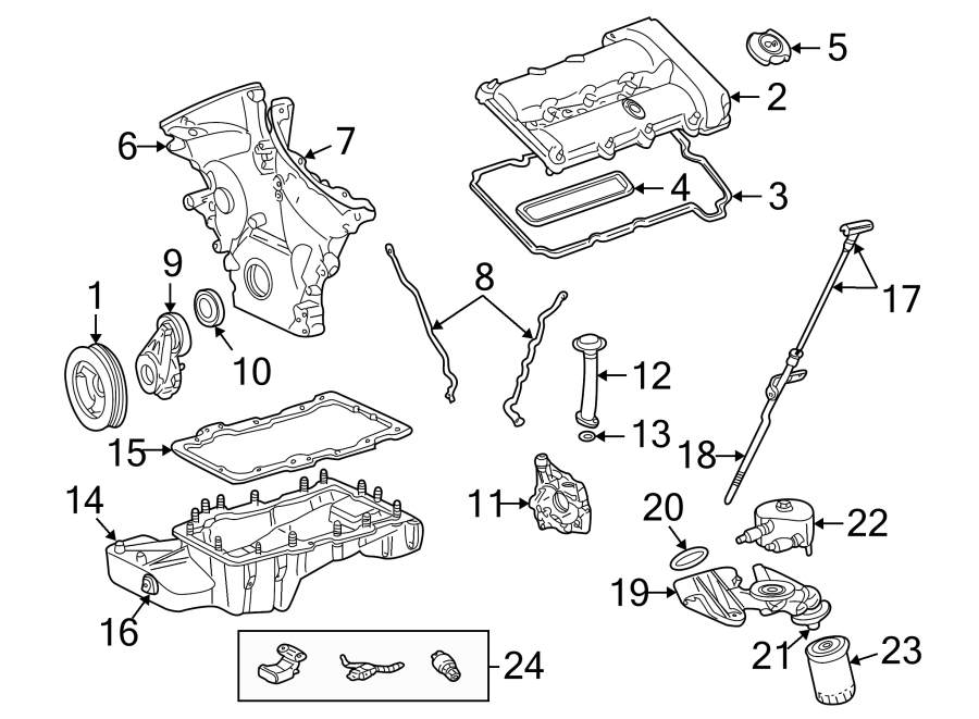 ENGINE PARTS. Diagram