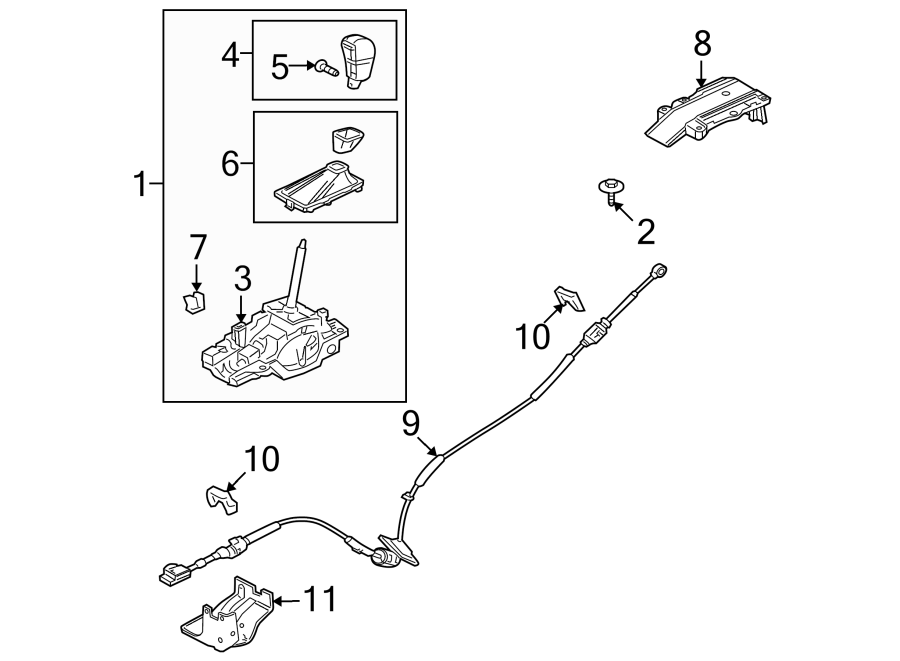 Diagram CENTER CONSOLE. for your 2001 Ford F-150   