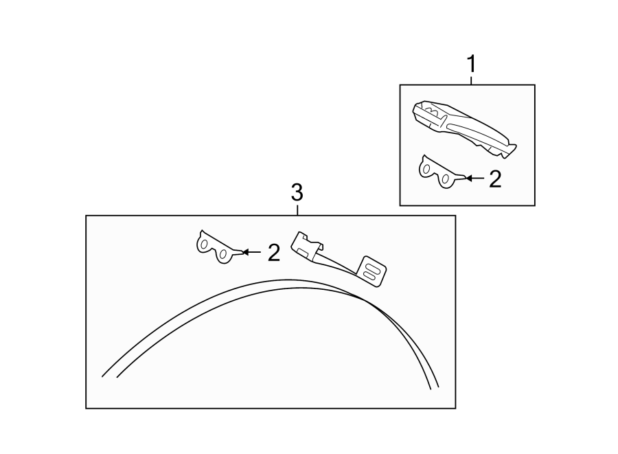 Full size assembly image of TIRE PRESSURE MONITOR COMPONENTS. (1/1)