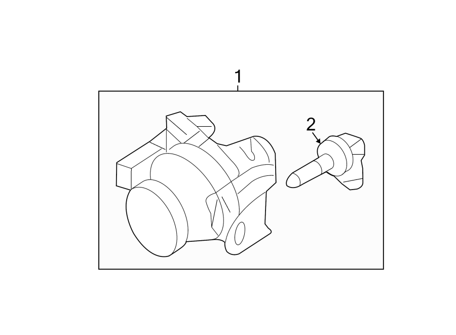 Diagram FRONT LAMPS. FOG LAMPS. for your Lincoln MKZ  