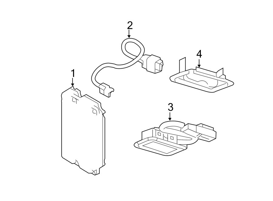 Diagram ELECTRICAL COMPONENTS. for your 2013 Ford F-250 Super Duty 6.7L Power-Stroke V8 DIESEL A/T 4WD XLT Crew Cab Pickup Fleetside 