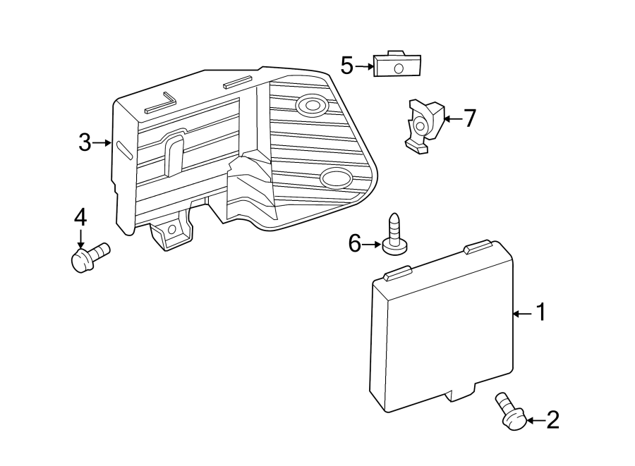 Diagram ELECTRICAL COMPONENTS. for your 2013 Lincoln MKZ   