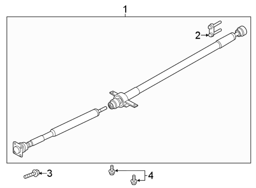 Diagram REAR SUSPENSION. DRIVE SHAFT. for your 2010 Lincoln MKZ   