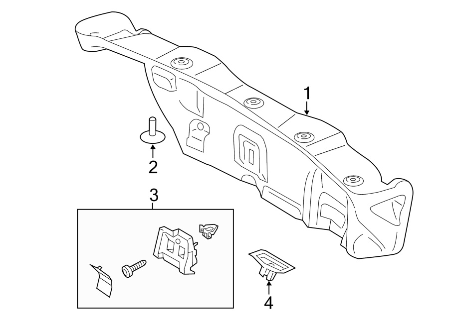 Diagram INTERIOR TRIM. for your 2019 Lincoln MKZ Reserve I Sedan  