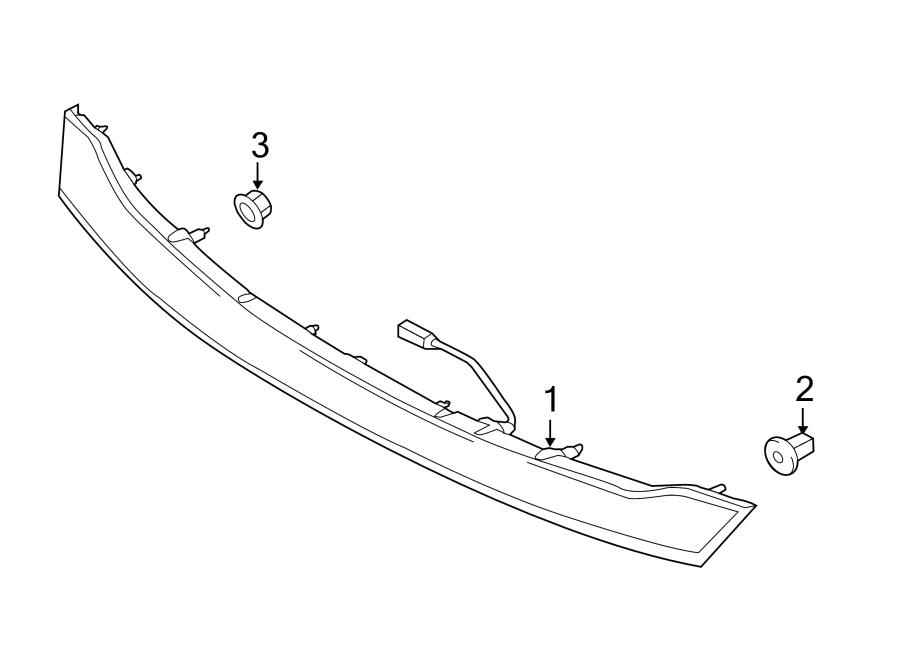 Diagram REAR LAMPS. REFLECTOR. for your 2021 Ford F-150   