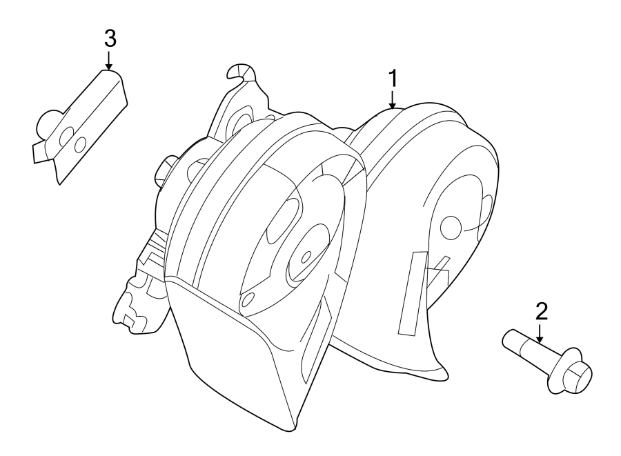 Diagram HORN. for your 2024 Ford F-150   