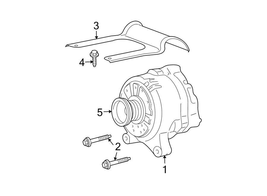 Diagram ALTERNATOR. for your Mercury Marauder  