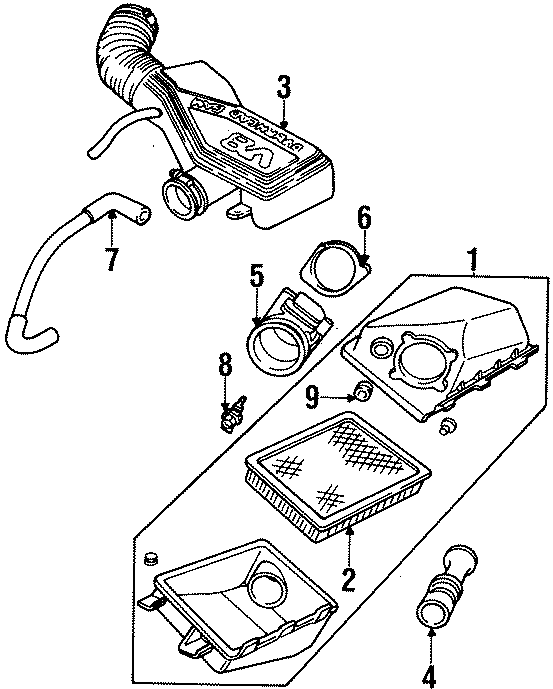AIR INTAKE. Diagram