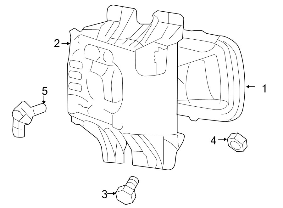 Diagram FRONT LAMPS. FOG LAMPS. for your 2017 Ford F-350 Super Duty 6.7L Power-Stroke V8 DIESEL A/T 4WD XLT Standard Cab Pickup 