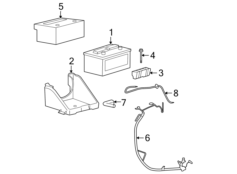 Diagram BATTERY. for your Lincoln MKZ  