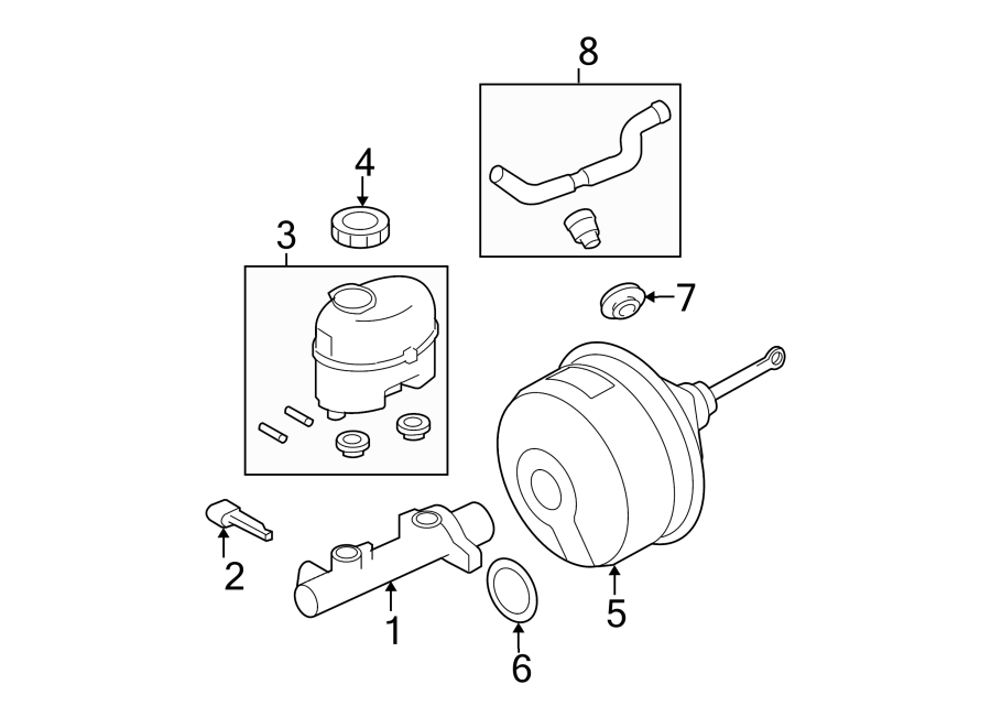 Diagram COMPONENTS ON DASH PANEL. for your 2007 Ford F-150 5.4L Triton V8 M/T 4WD XLT Standard Cab Pickup Fleetside 