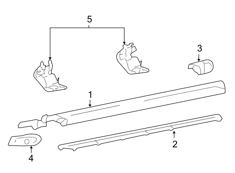 Diagram RUNNING BOARD. for your 2015 Lincoln Navigator   