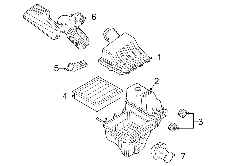 AIR INTAKE. Diagram