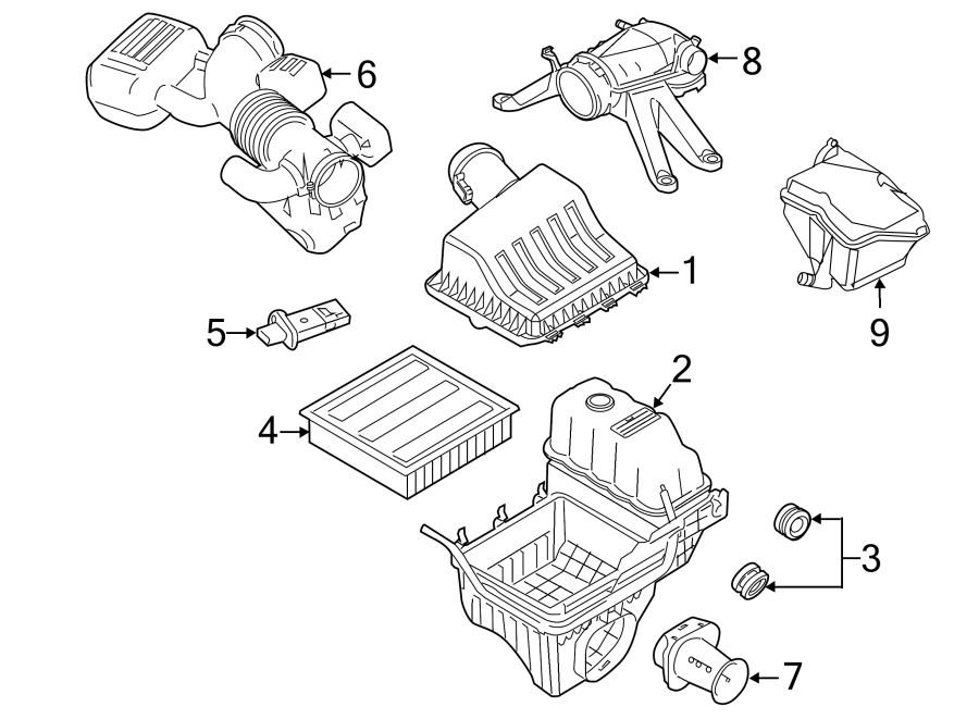 AIR INTAKE. Diagram