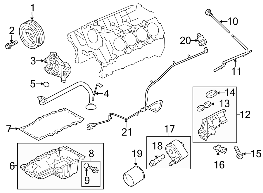 Diagram Engine parts. for your 2016 Lincoln MKZ Black Label Sedan  