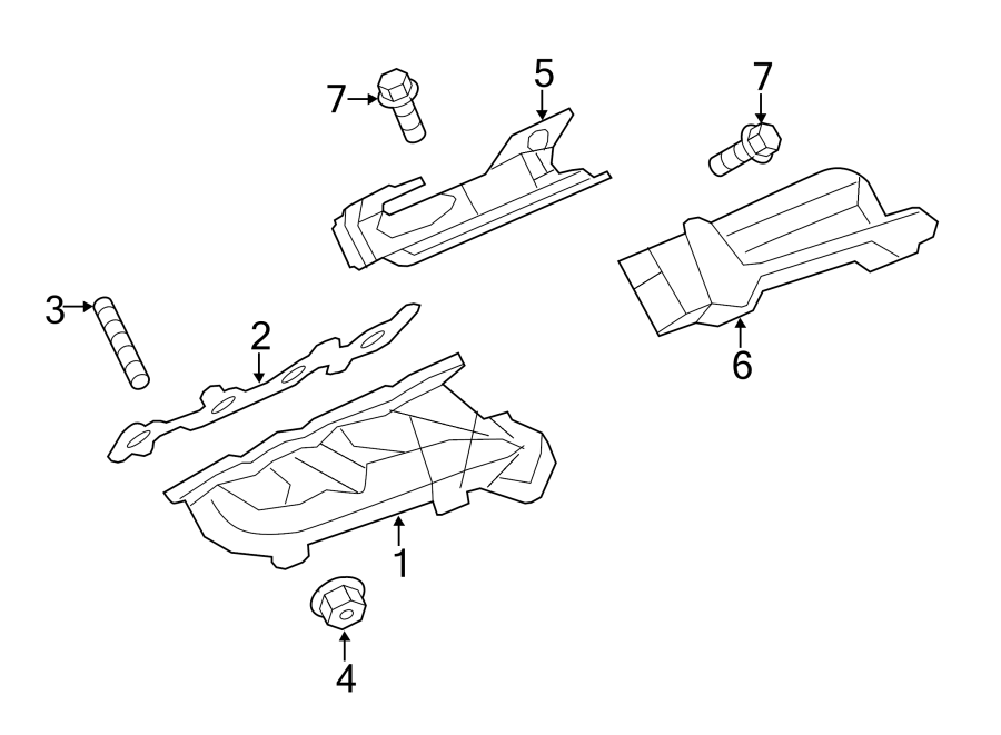 EXHAUST SYSTEM. EXHAUST MANIFOLD. Diagram