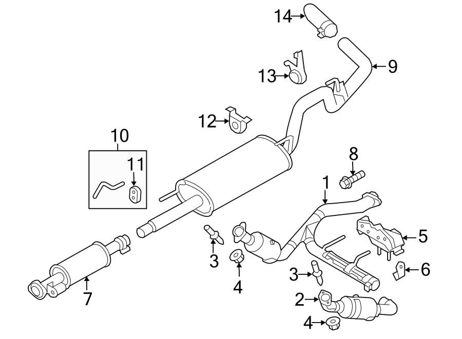 Exhaust System For F150 Ecoboost