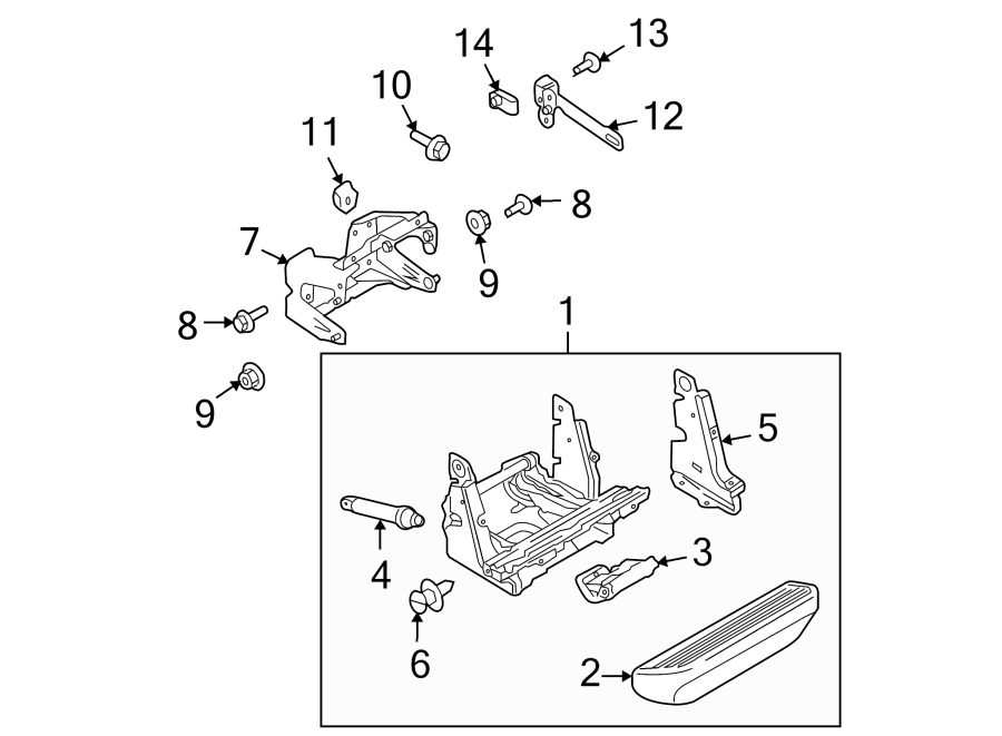 Diagram RUNNING BOARD. for your 2016 Lincoln MKZ Black Label Sedan  