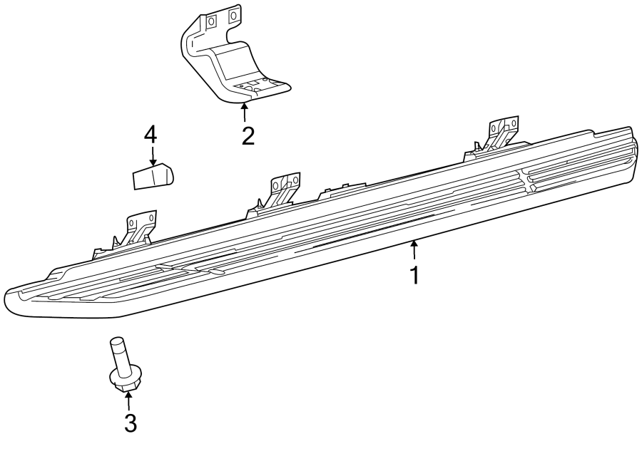 Diagram RUNNING BOARD. for your 2015 Lincoln Navigator   