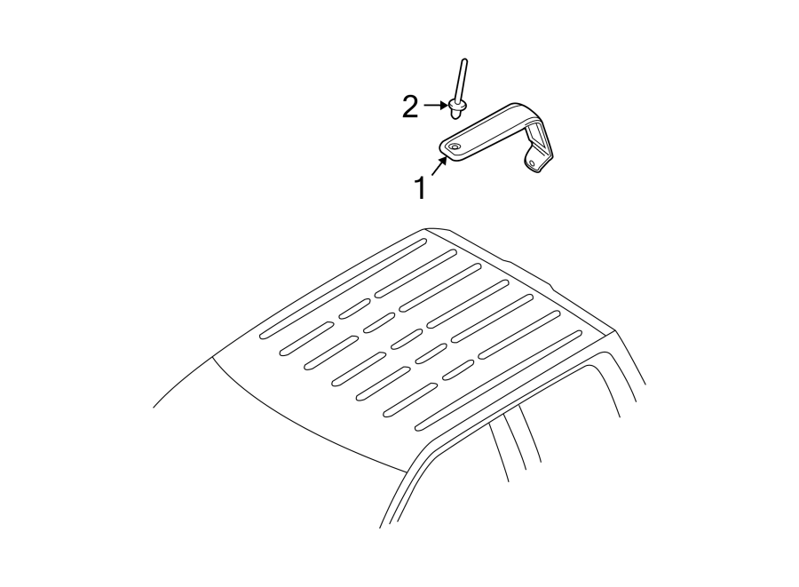 Diagram EXTERIOR TRIM. for your 2013 Ford F-150   