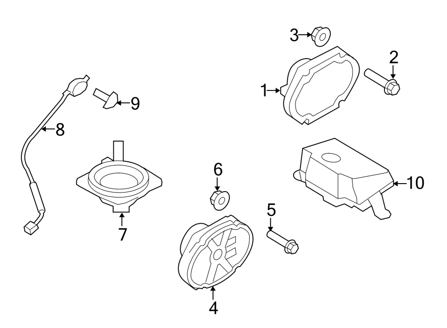 Diagram INSTRUMENT PANEL. SOUND SYSTEM. for your 2013 Ford F-150  SVT Raptor Extended Cab Pickup Fleetside 