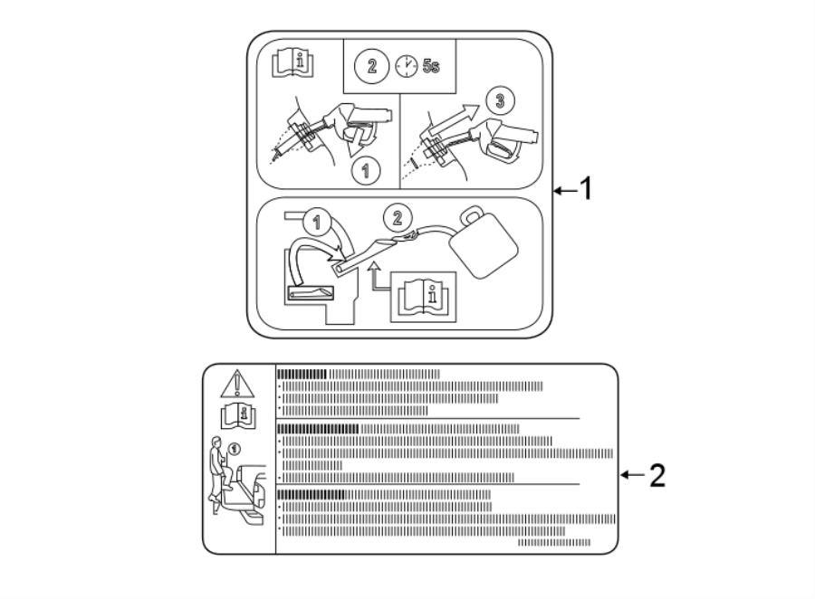 INFORMATION LABELS. Diagram