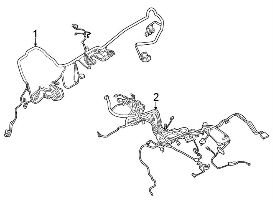 Diagram WIRING HARNESS. for your 2007 Ford F-150   