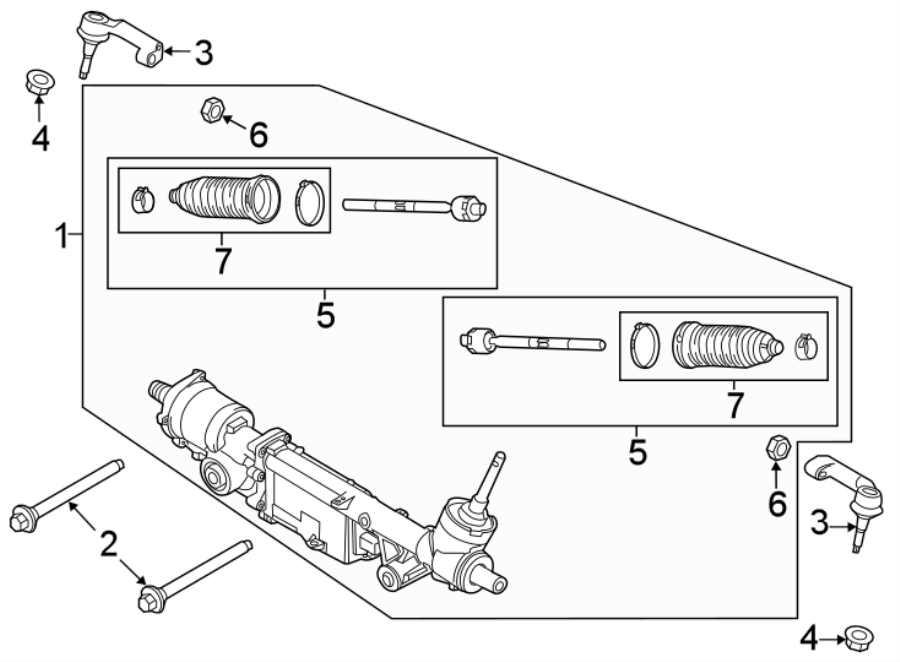 STEERING GEAR & LINKAGE. Diagram