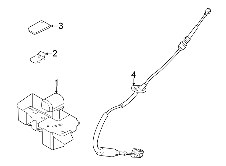 Diagram Front console. for your 2023 Ford Transit-250 3.5L EcoBoost V6 A/T AWD Base Crew Van 