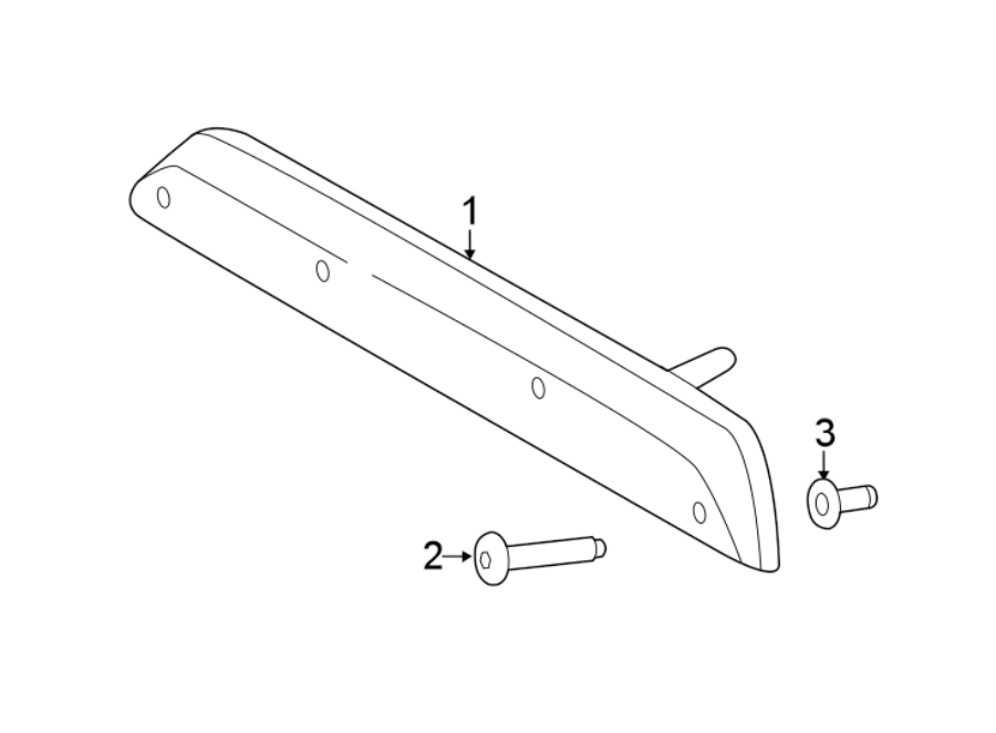 Diagram REAR LAMPS. HIGH MOUNTED STOP LAMP. for your 2019 Ford F-150  Raptor Extended Cab Pickup Fleetside 