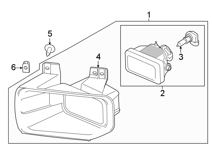 Diagram FRONT LAMPS. FOG LAMPS. for your 2017 Lincoln MKZ Reserve Hybrid Sedan  