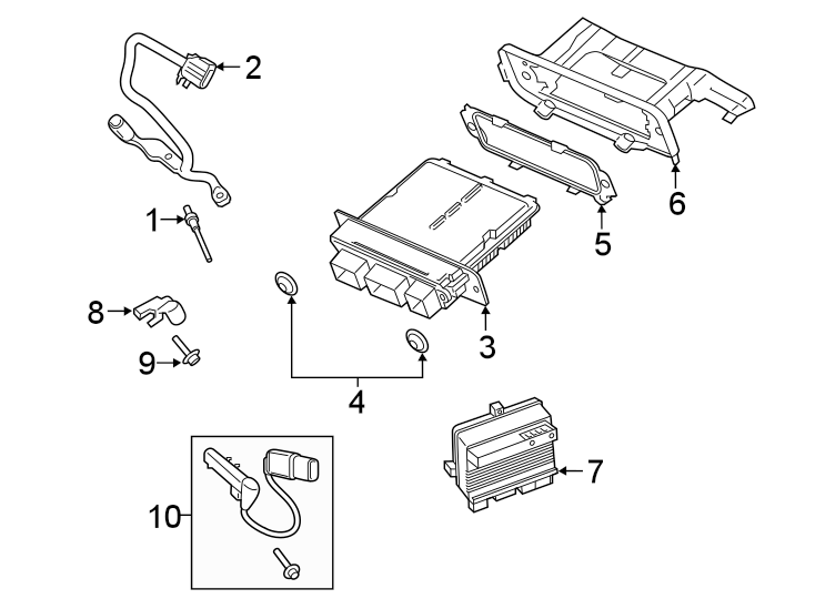 Diagram IGNITION SYSTEM. for your Ford F-150  