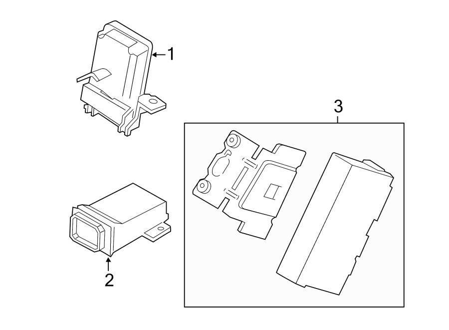 Diagram Electrical components. for your 2021 Ford Transit Connect   