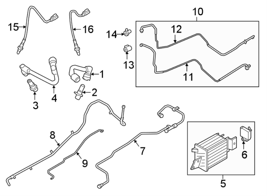 EMISSION SYSTEM. EMISSION COMPONENTS. Diagram