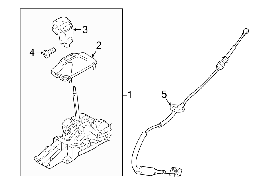 Diagram FRONT CONSOLE. for your 2011 Ford F-150  XLT Extended Cab Pickup Fleetside 